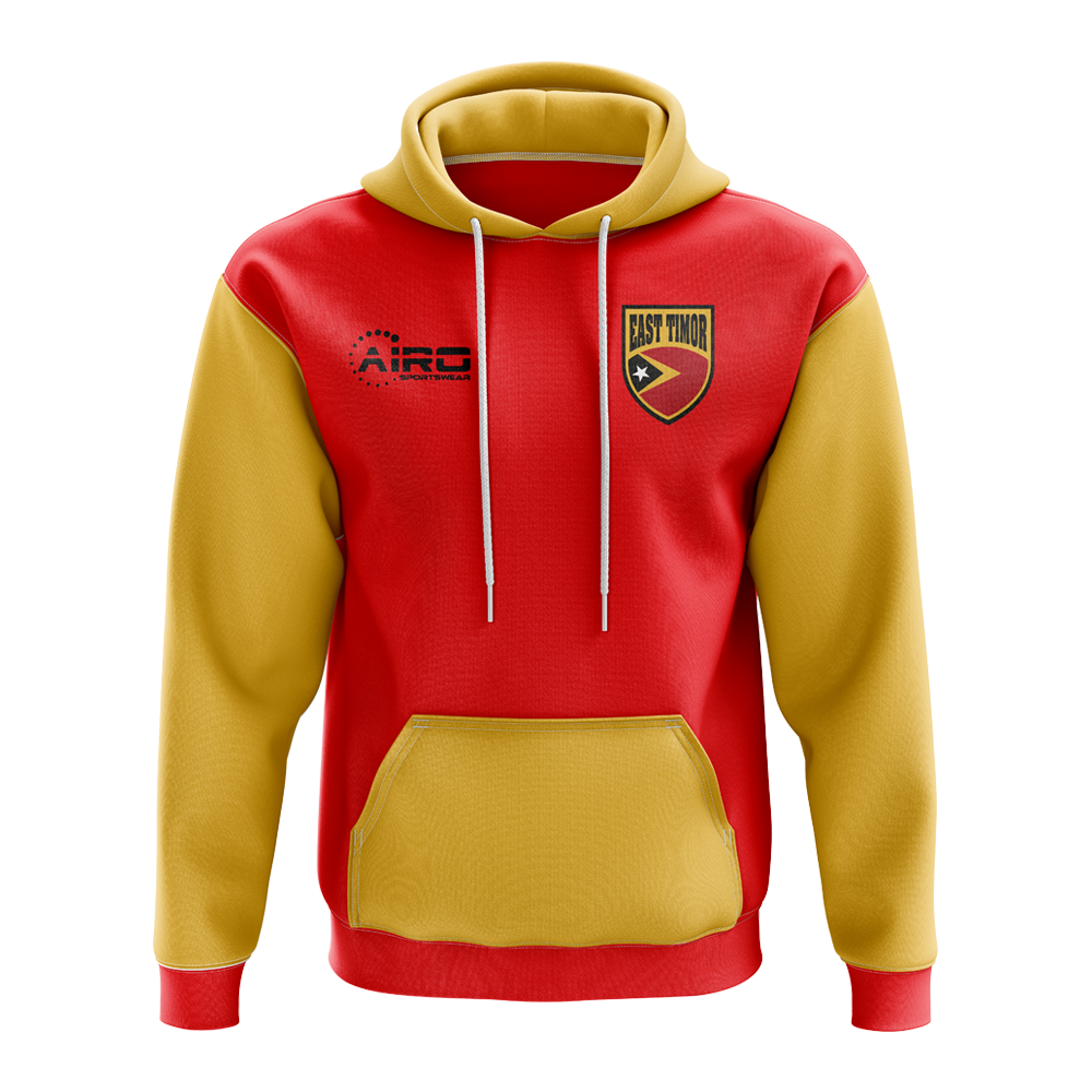 East Timor Concept Country Football Hoody (Red)