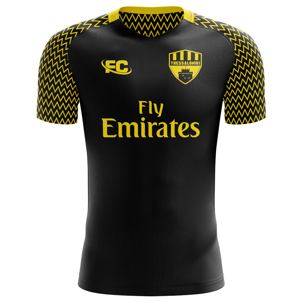 2018-2019 Aris Thessaloniki Home Concept Football Shirt