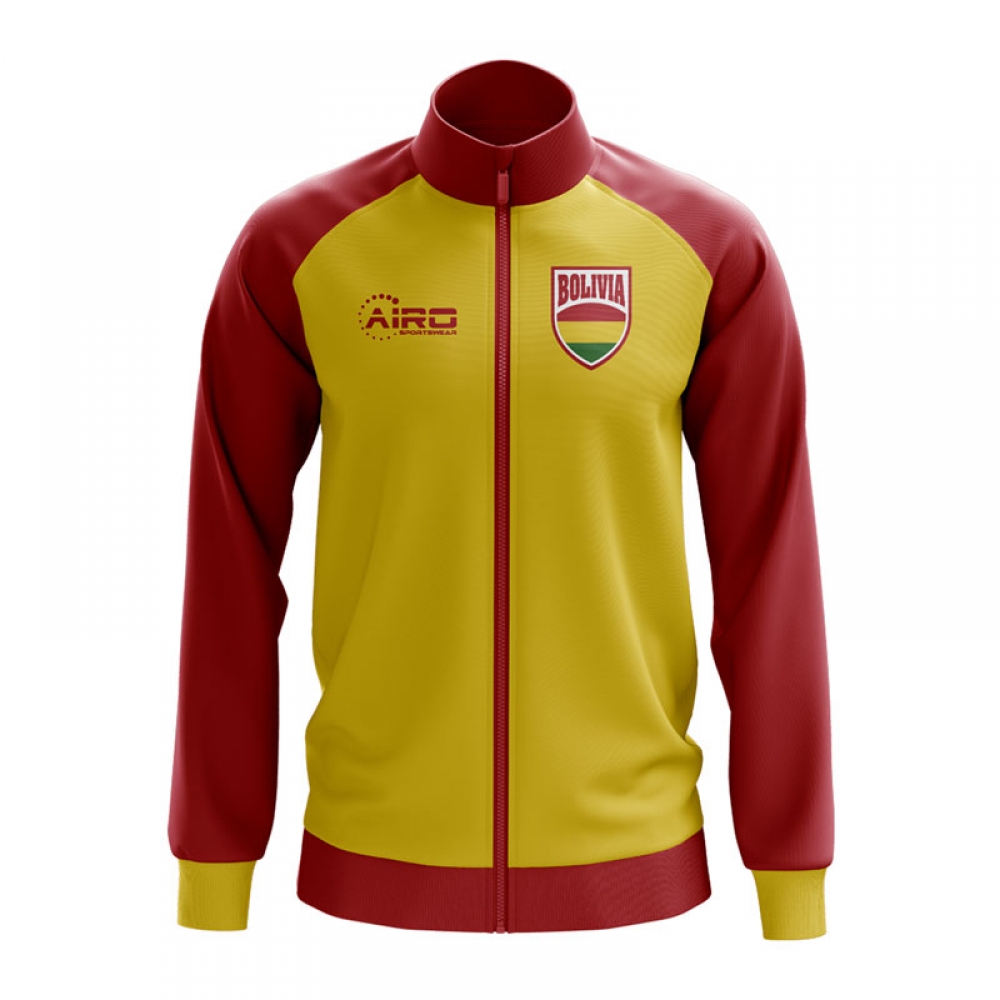 Bolivia Concept Football Track Jacket (Yellow)