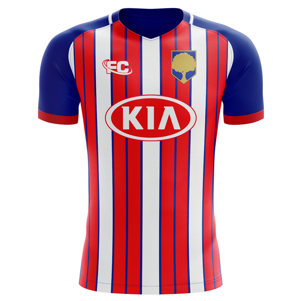 2018-2019 Atletico Madrid Fans Culture Home Concept Shirt - Baby