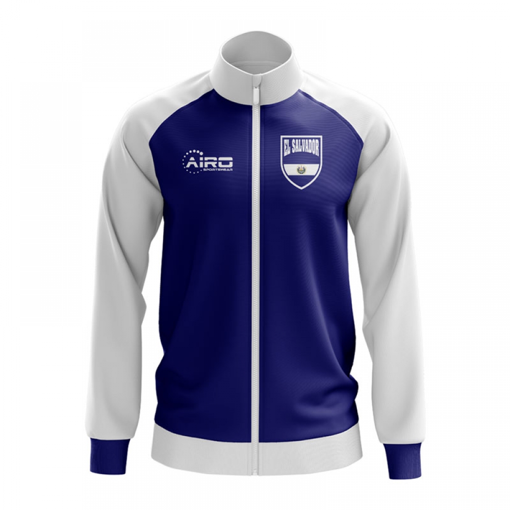 El Salvador Concept Football Track Jacket (Blue) - Kids