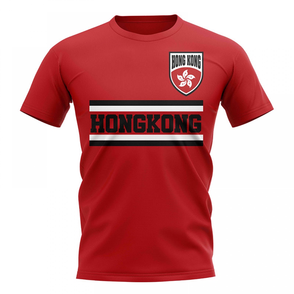 Hong Kong Core Football Country T-Shirt (Red)