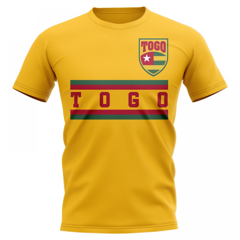 Togo Core Football Country T-Shirt (Yellow)