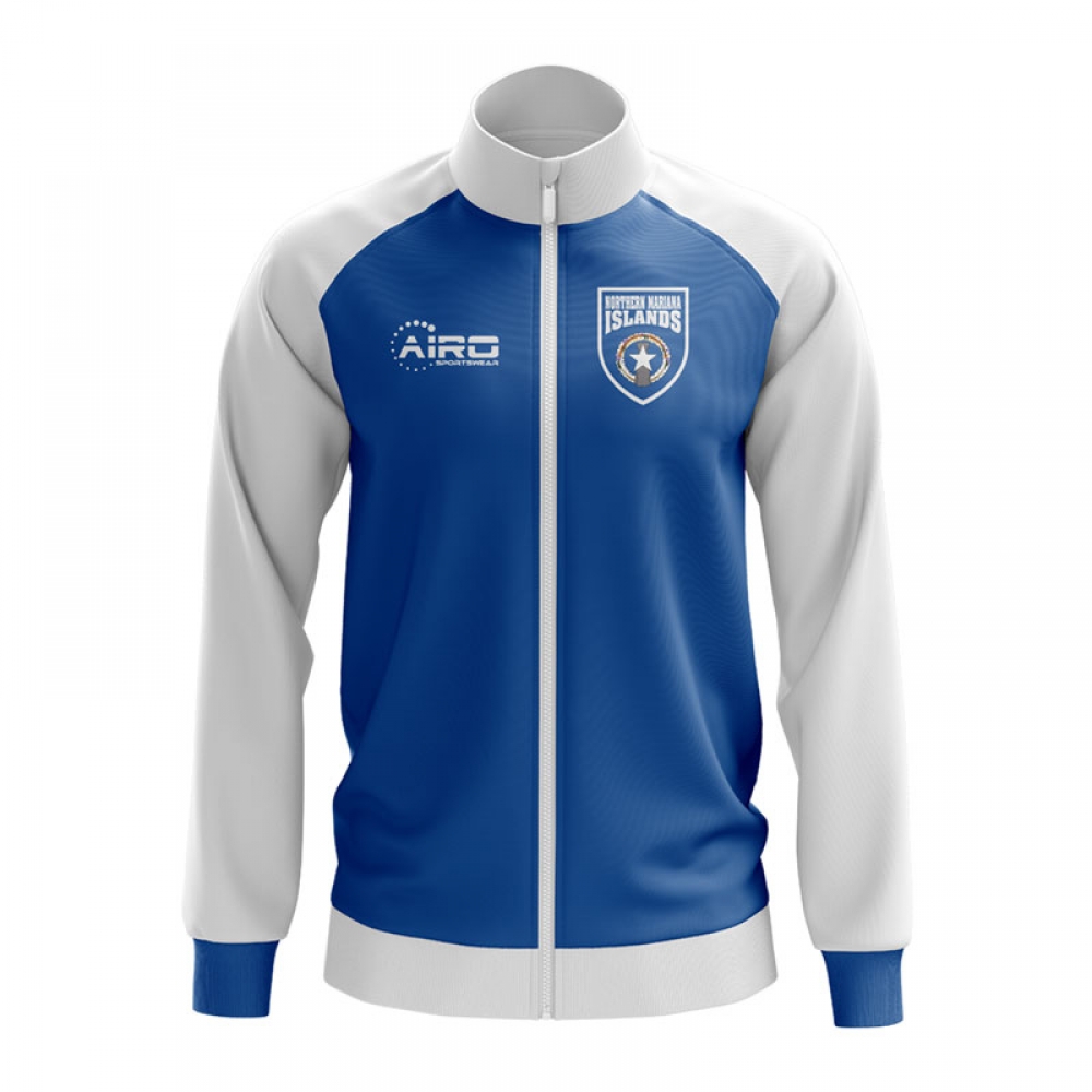 Northern Mariana Concept Football Track Jacket (Blue)