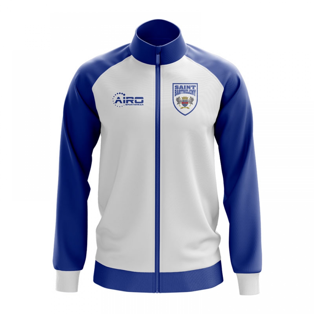 Saint Barthelemy Concept Football Track Jacket (White)