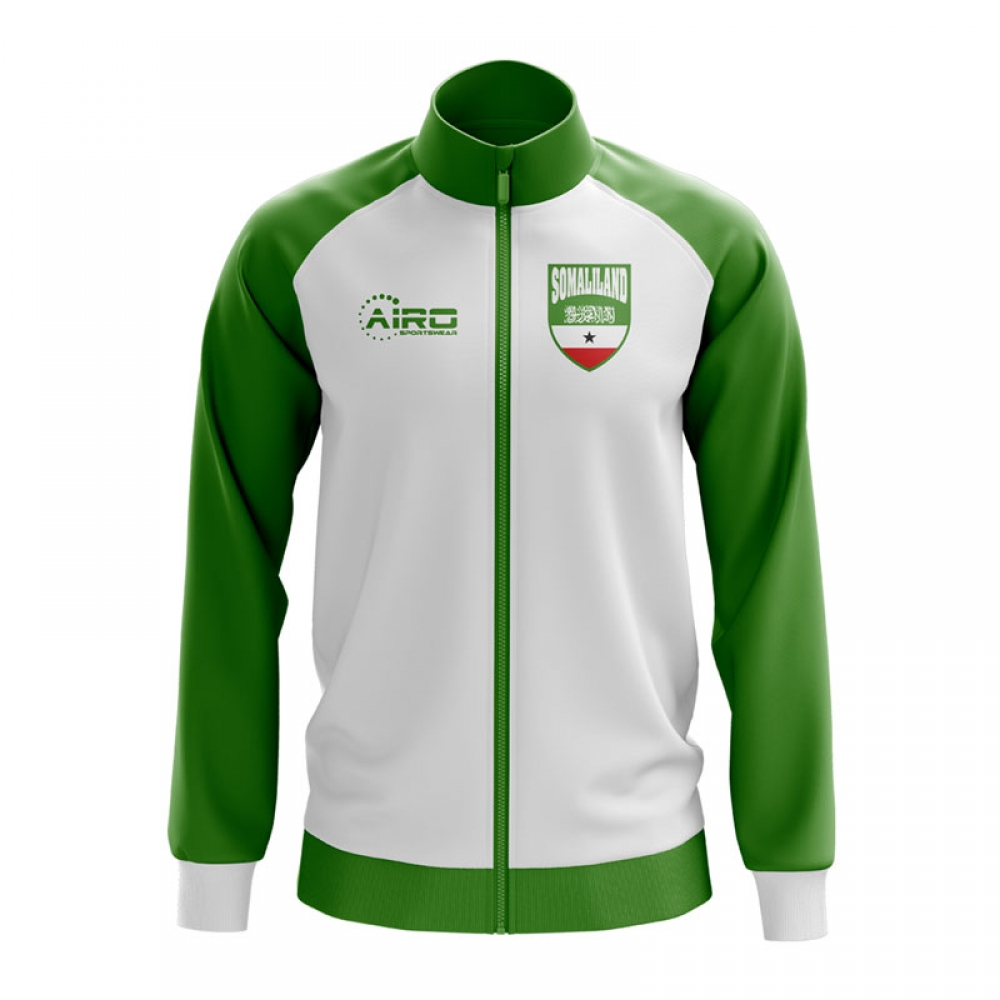 Somaliland Concept Football Track Jacket (White)