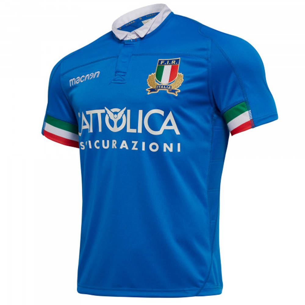 2018-2019 Italy Home Replica Rugby Shirt