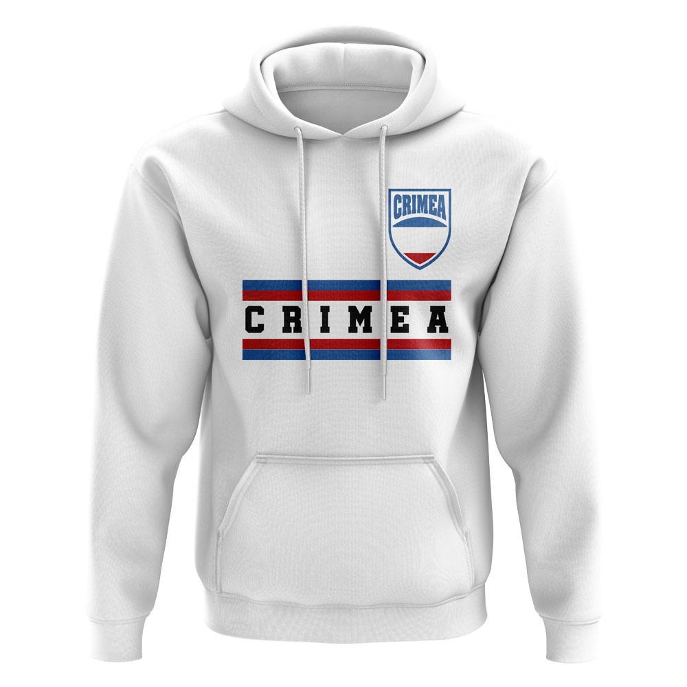 Crimea Core Football Country Hoody (White)