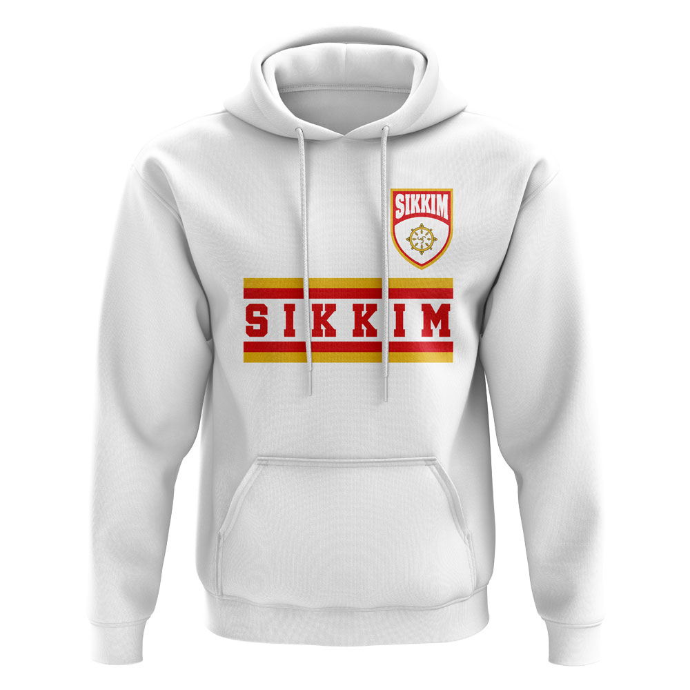 Sikkim Core Football Country Hoody (White)