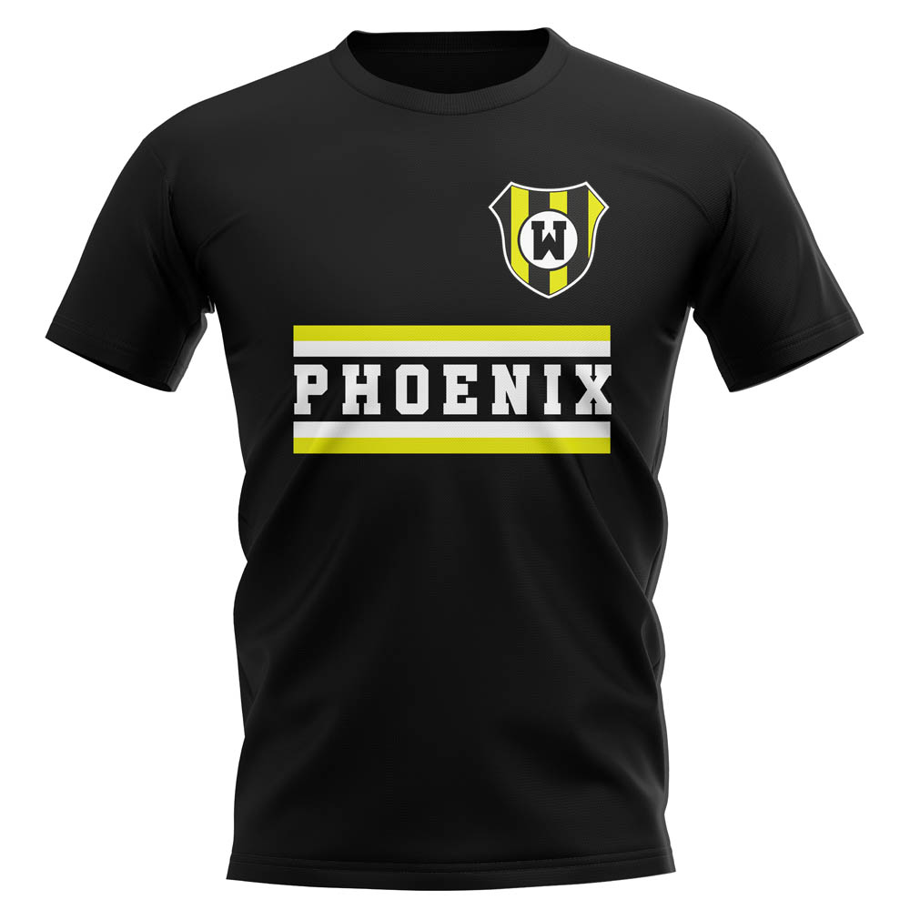 Wellington Phoenix Core Football Club T-Shirt (Black)