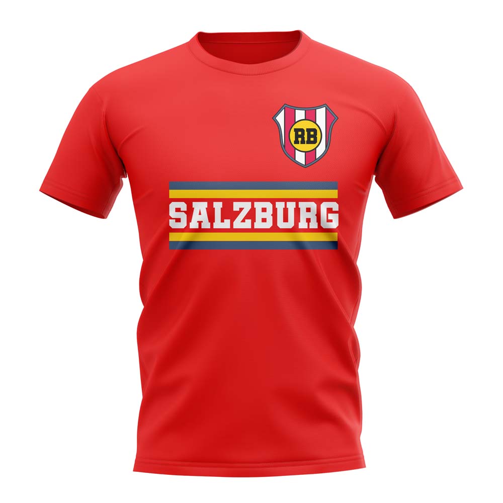 Rb Salzburg Core Football Club T-Shirt (Red)