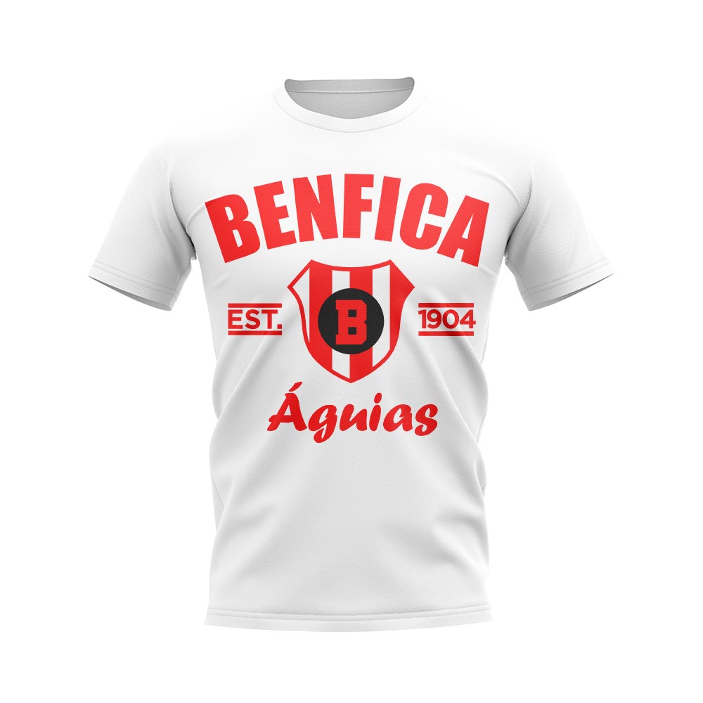 Benfica Established Football T-Shirt (White)