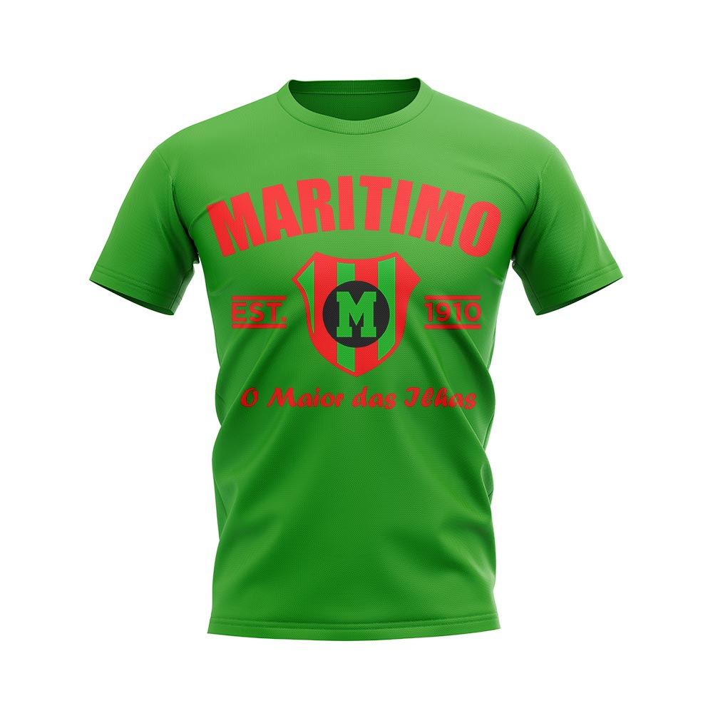 Maritimo Established Football T-Shirt (Green)