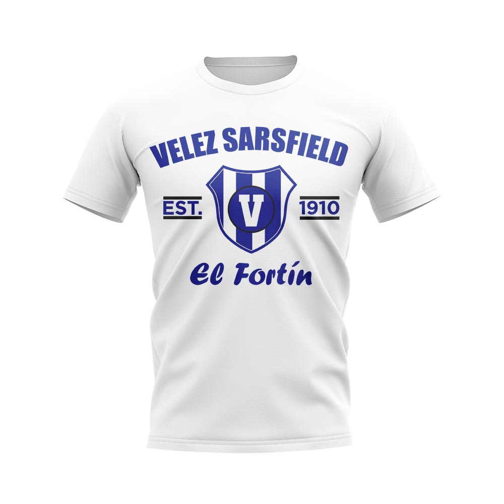 Velez Sarsfield Established Football T-Shirt (White)