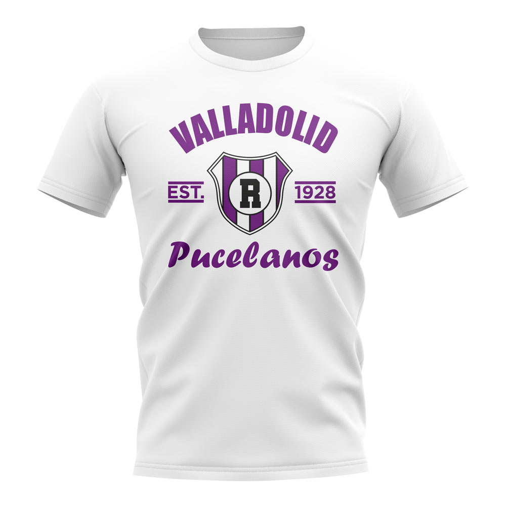 Real Valladolid Established Football T-Shirt (White)