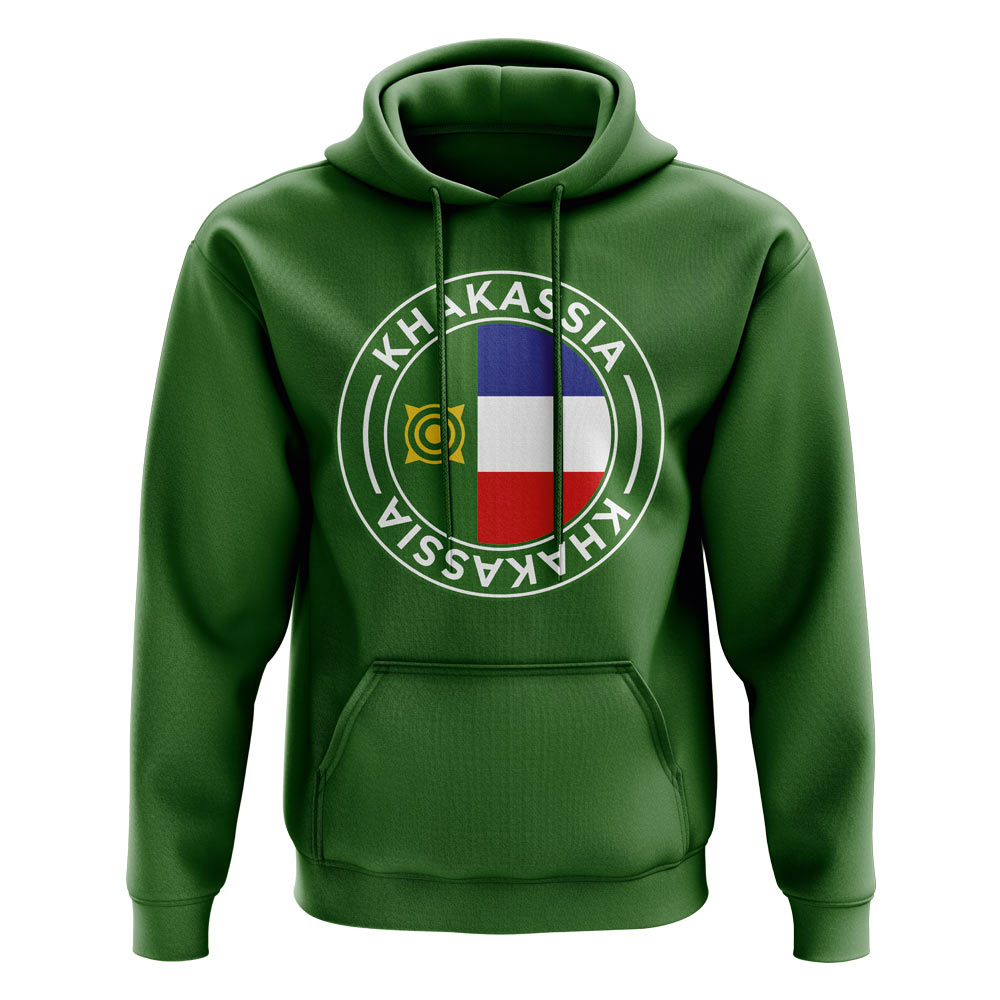Khakassia Football Badge Hoodie (Green)