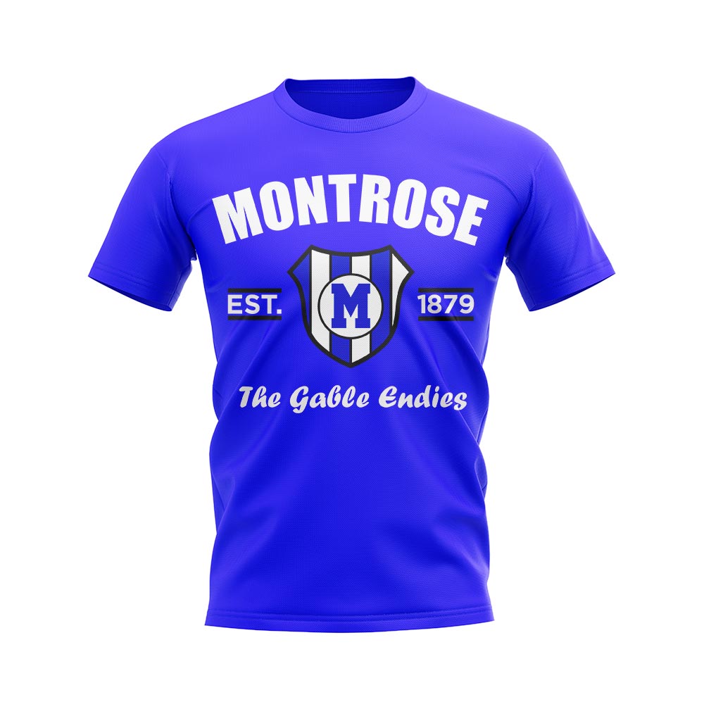 Montrose Established Football T-Shirt (Royal)