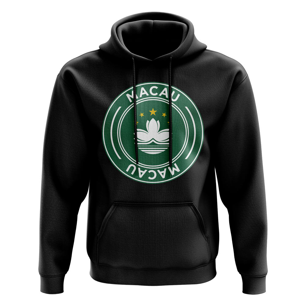 Macau Football Badge Hoodie (Black)