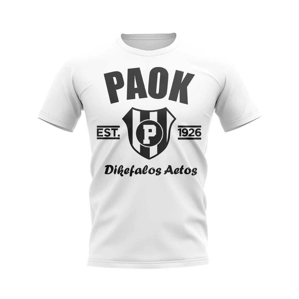 PAOK Salonika Established Football T-Shirt (White)