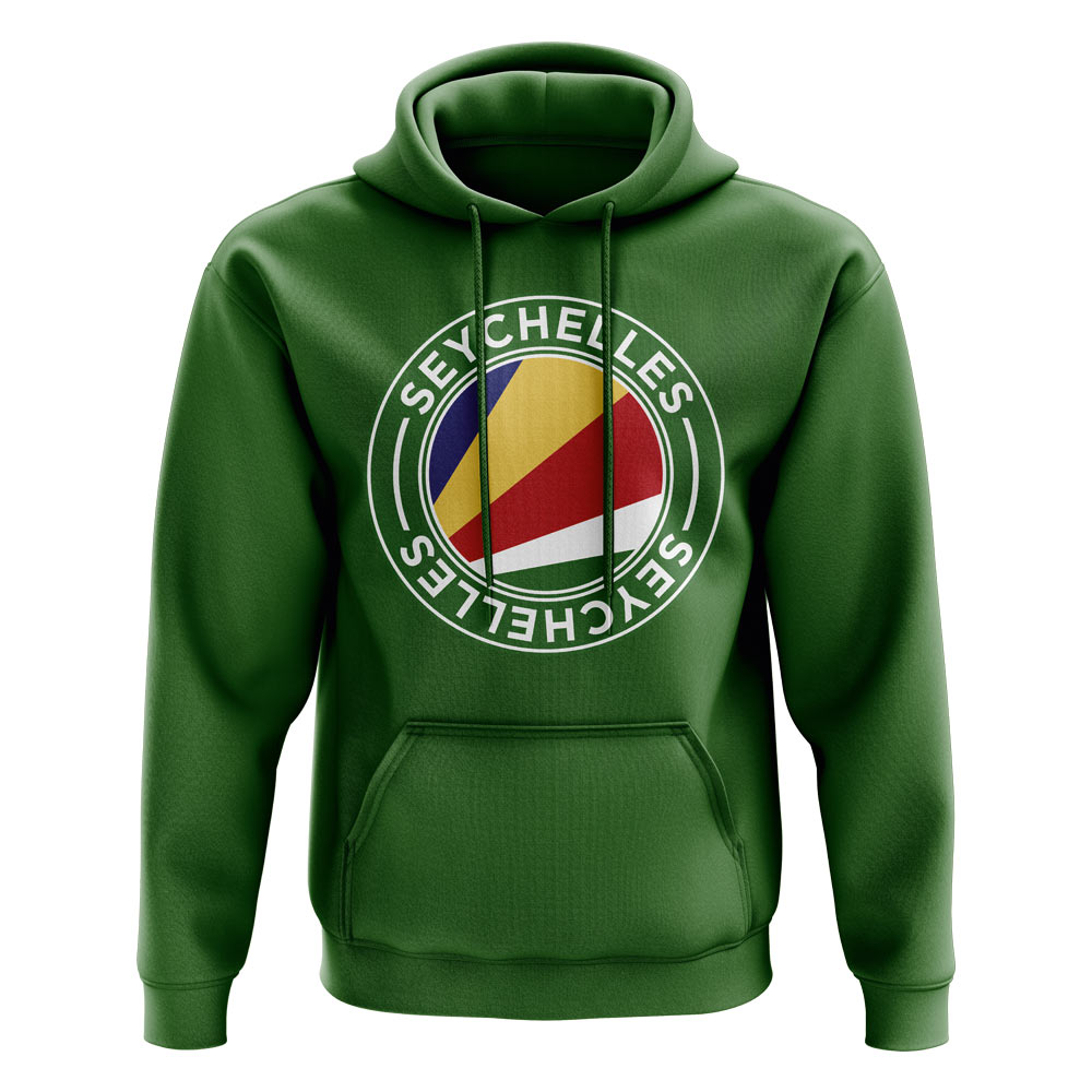 Seychelles Football Badge Hoodie (Green)