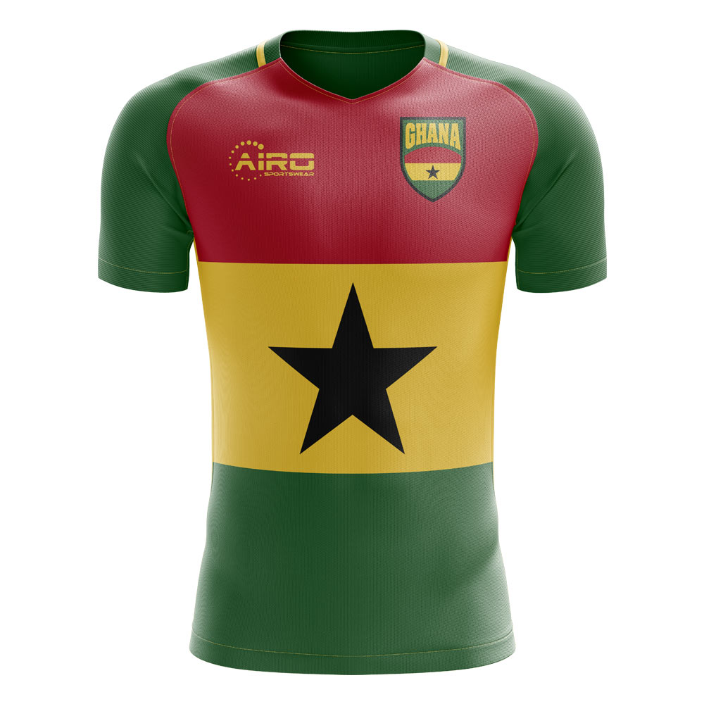 2024-2025 Ghana Flag Concept Football Shirt - Baby