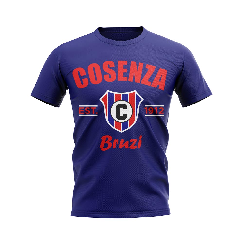 Cosenza Established Football T-Shirt (Navy)