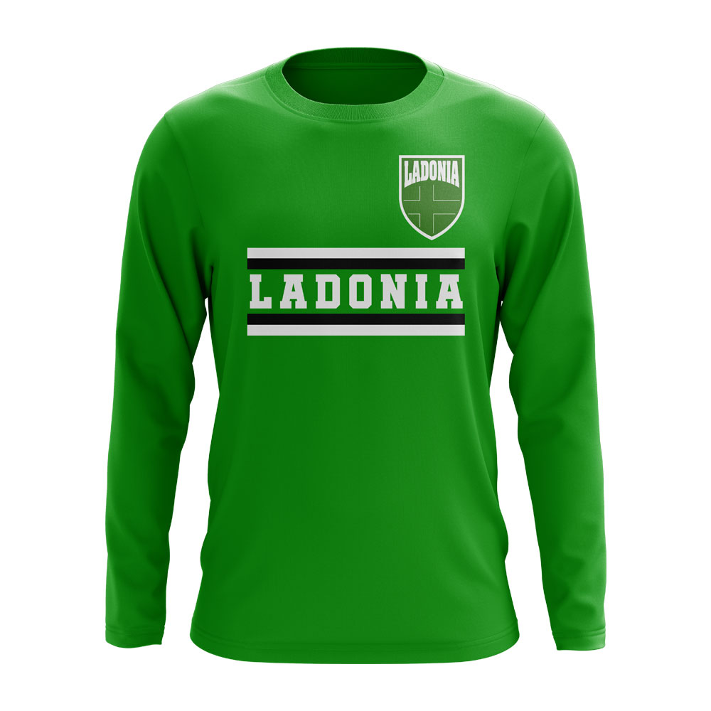 Ladonia Core Football Country Long Sleeve T-Shirt (Green)
