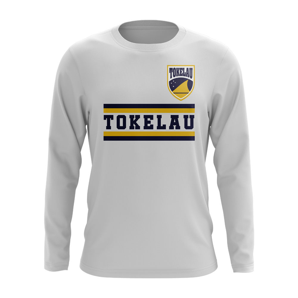 Tokelau Core Football Country Long Sleeve T-Shirt (White)