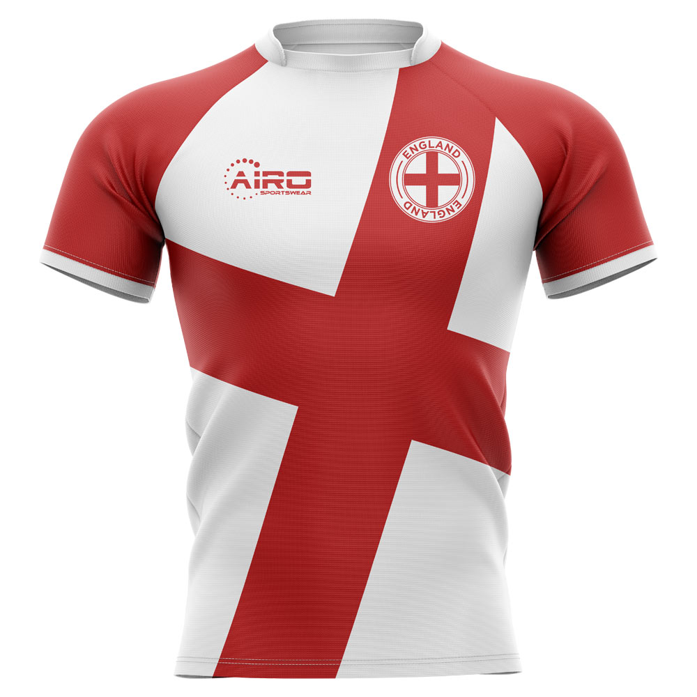 2024-2025 England Flag Concept Rugby Shirt - Womens