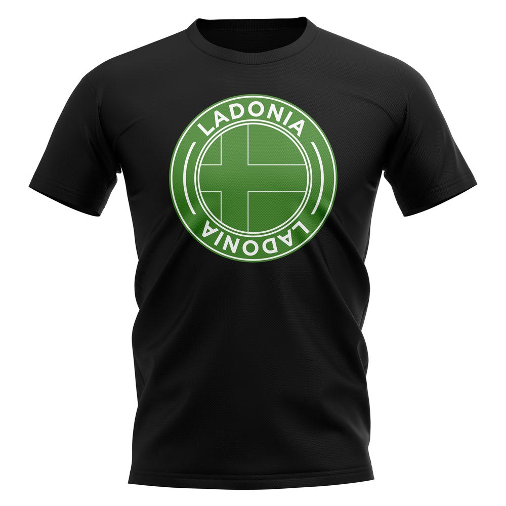 Ladonia Football Badge T-Shirt (Black)