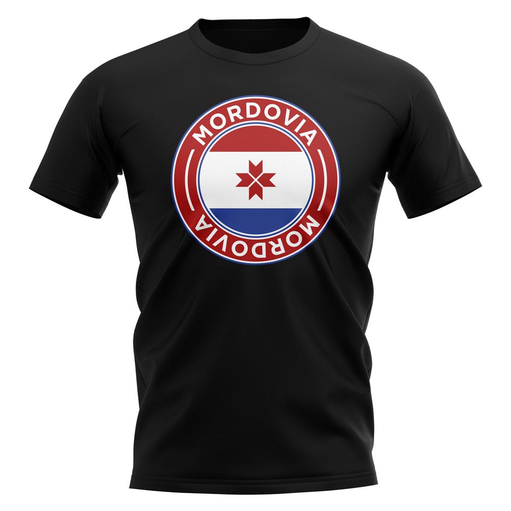 Mordovia Football Badge T-Shirt (Black)