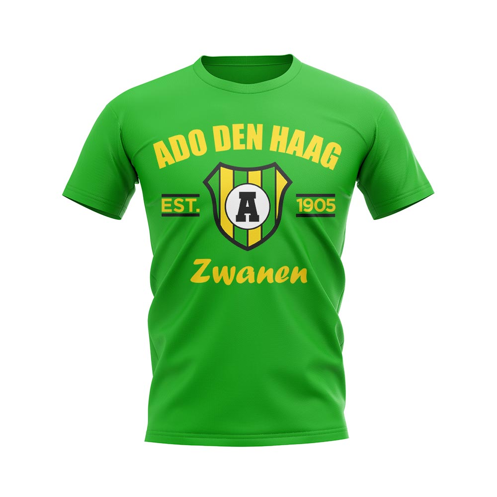 Ado Den Haag Established Football T-Shirt (Green)