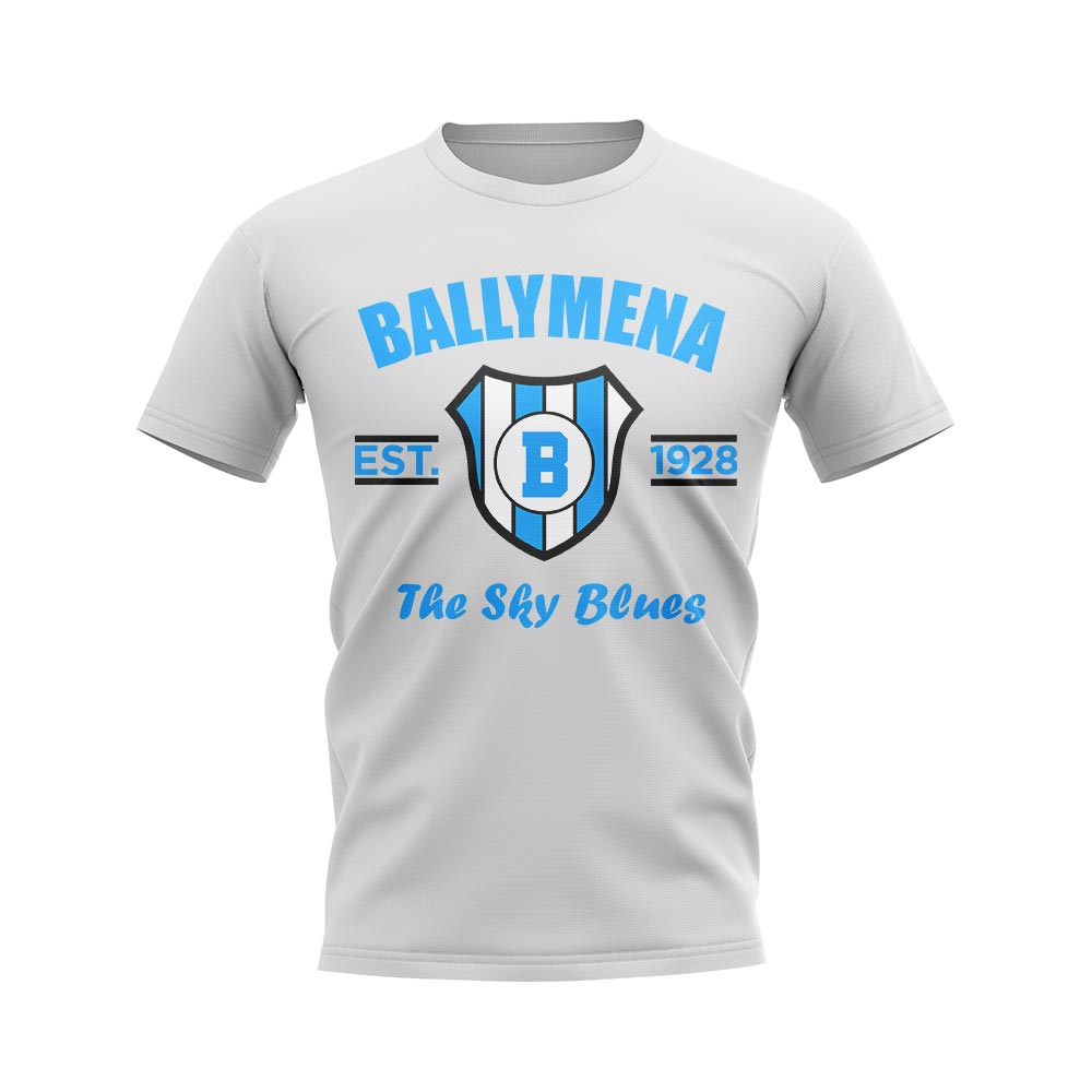 Ballymena Established Football T-Shirt (White)