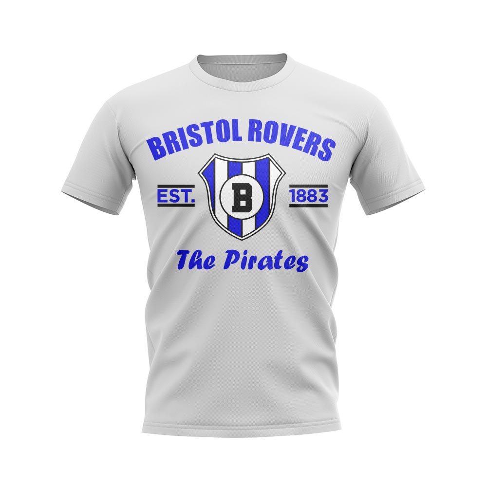 Bristol Rovers Established Football T-Shirt (White)