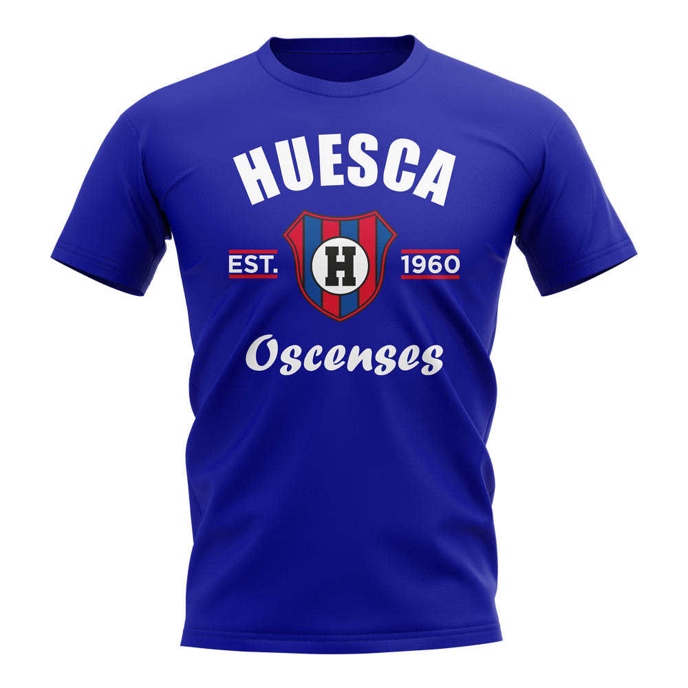 Huesca Established Football T-Shirt (Royal)