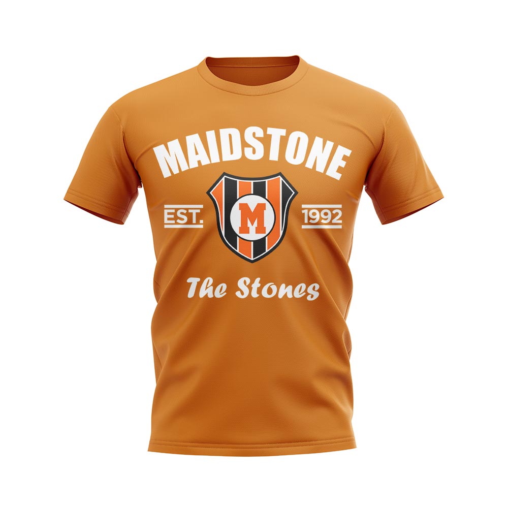 Maidstone Established Football T-Shirt (Orange)