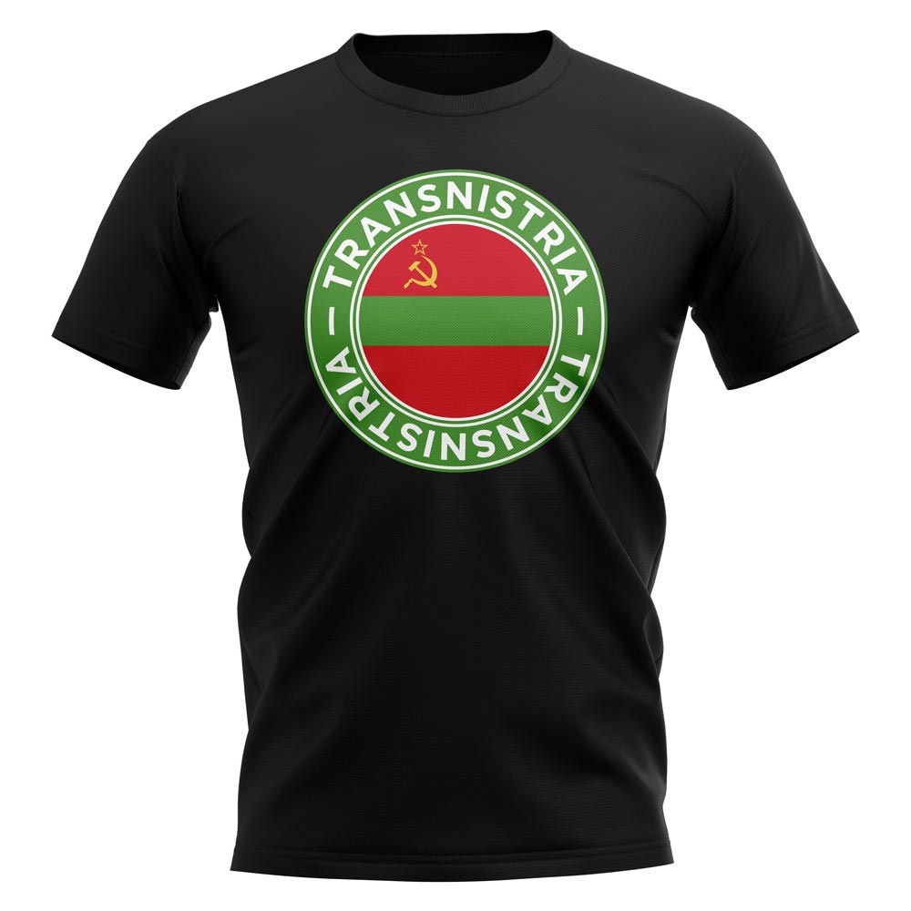 Transnistria Football Badge T-Shirt (Black)