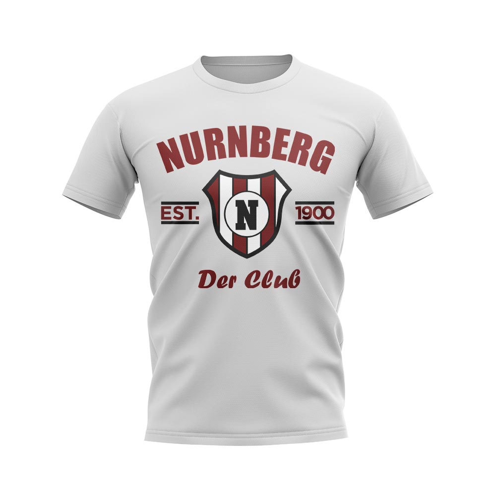 Nurnberg Established Football T-Shirt (White)