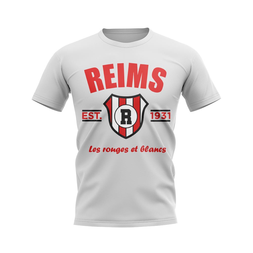 Reims Established Football T-Shirt (White)