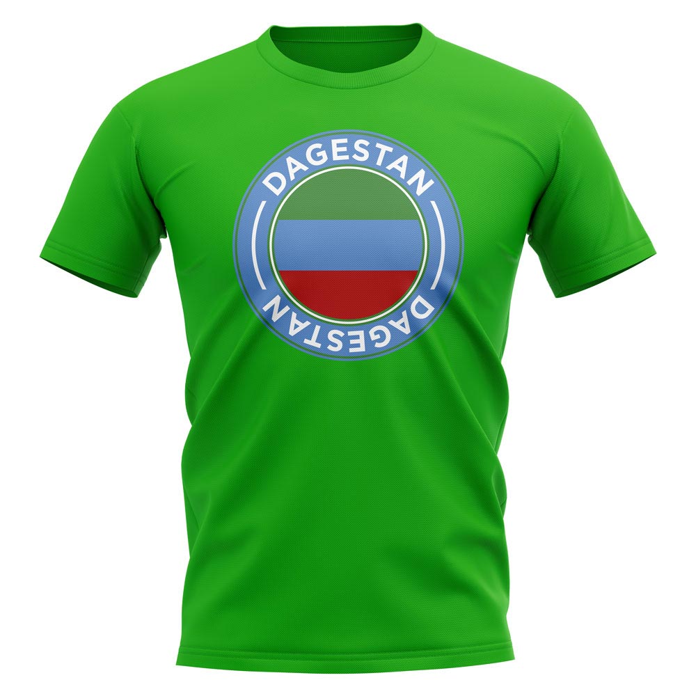 Dagestan Football Badge T-Shirt (Green)
