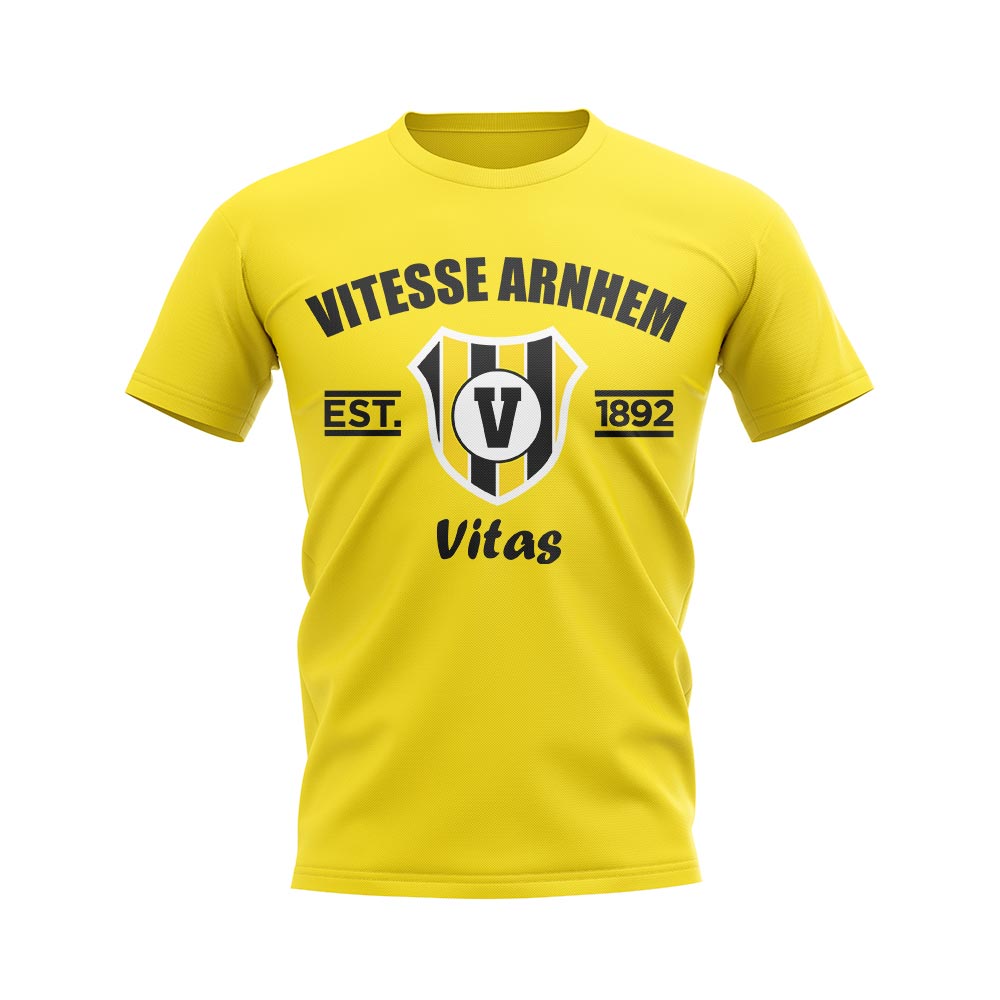 Vitesse Established Football T-Shirt (Yellow)