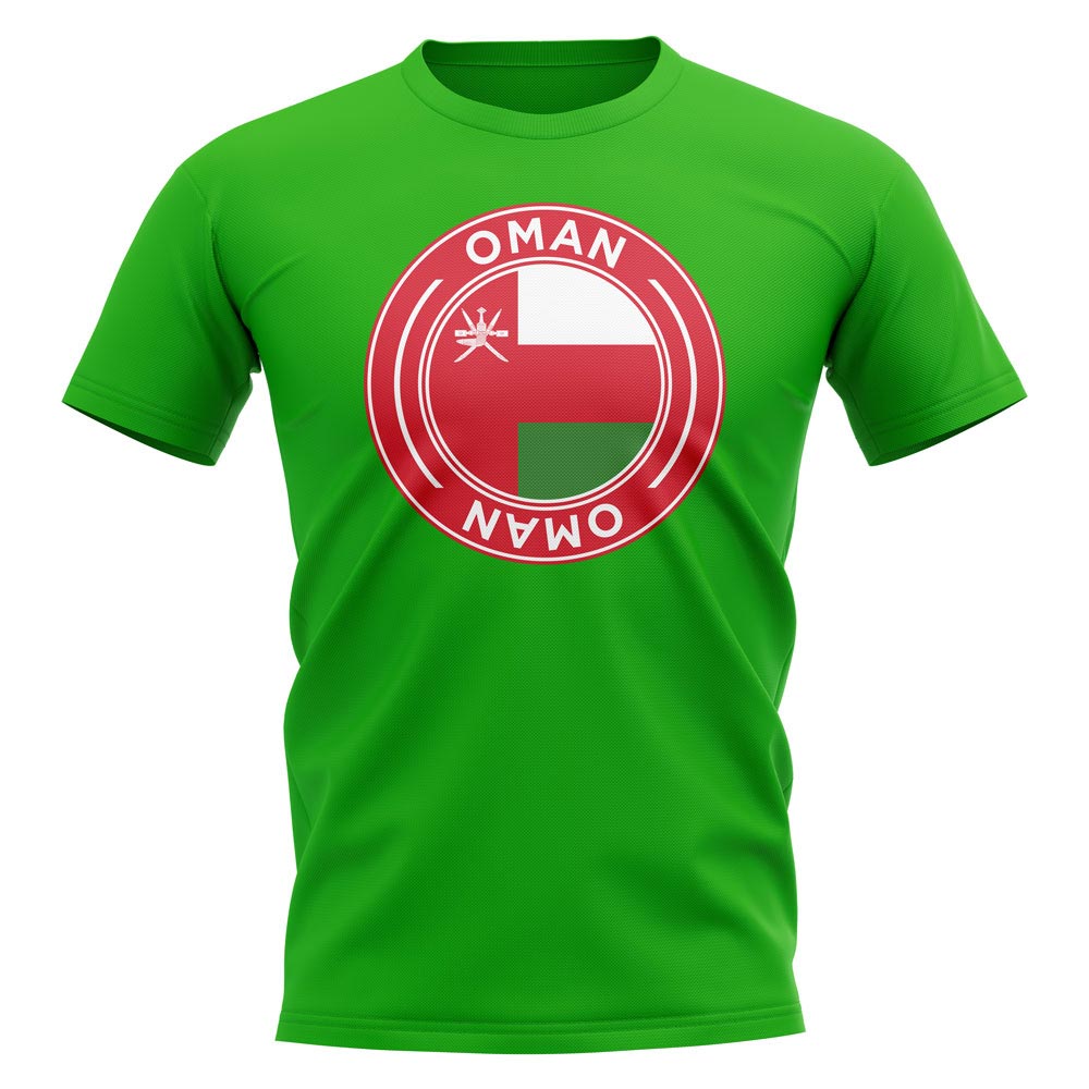 Oman Football Badge T-Shirt (Green)