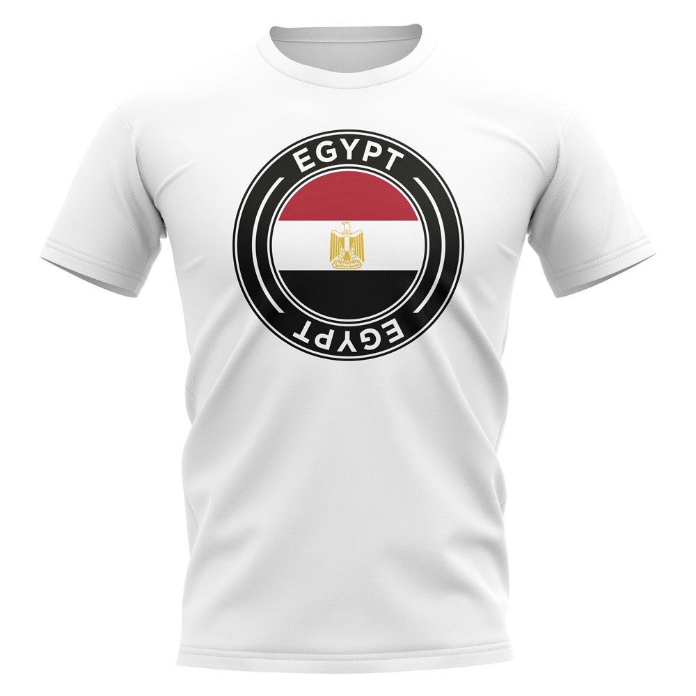 Egypt Football Badge T-Shirt (White)