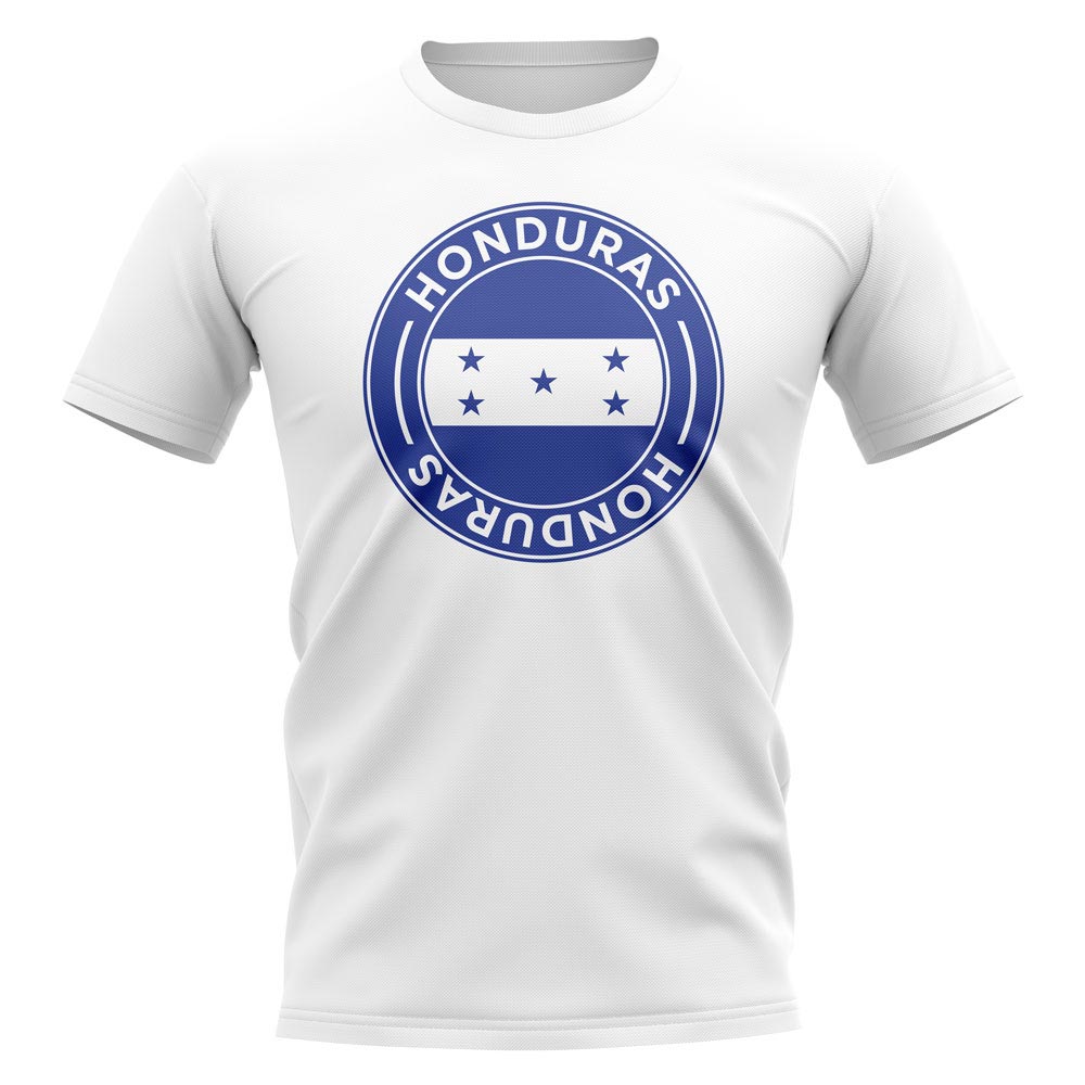 Honduras Football Badge T-Shirt (White)