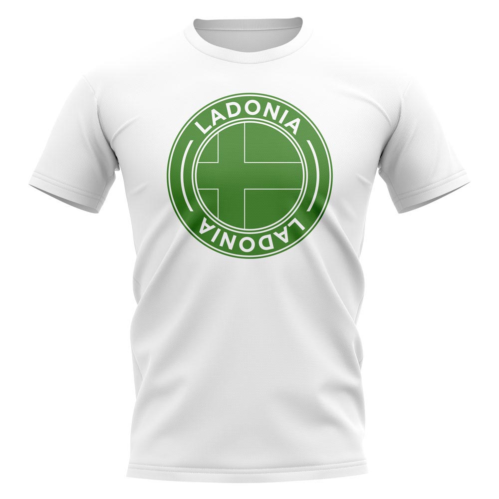 Ladonia Football Badge T-Shirt (White)