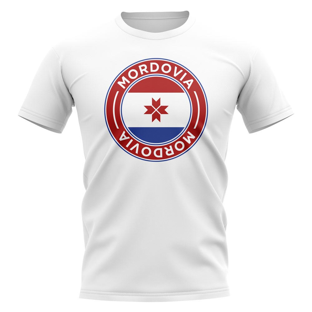 Mordovia Football Badge T-Shirt (White)