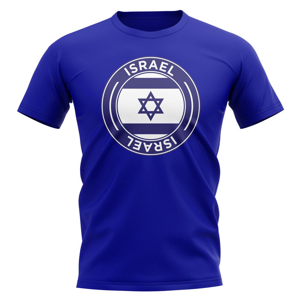 Israel Football Badge T-Shirt (Royal)