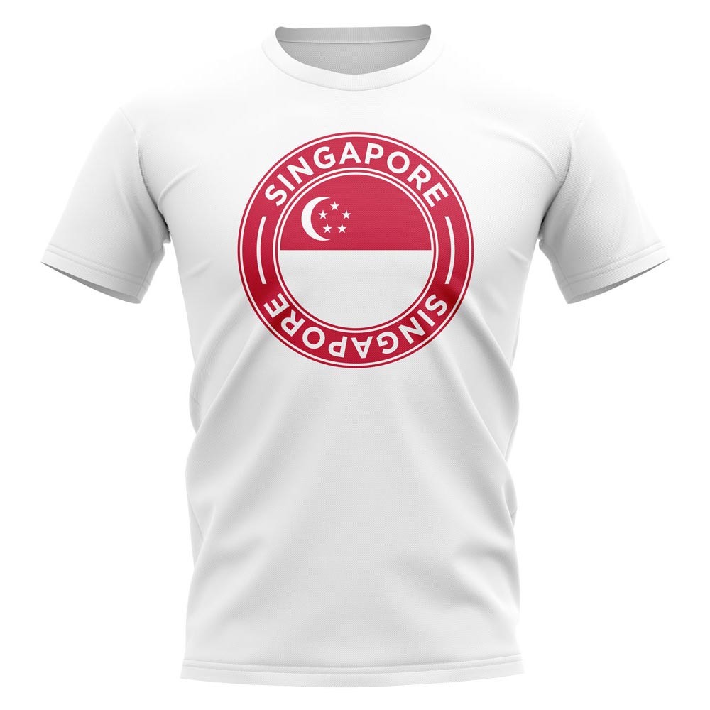 Singapore Football Badge T-Shirt (White)