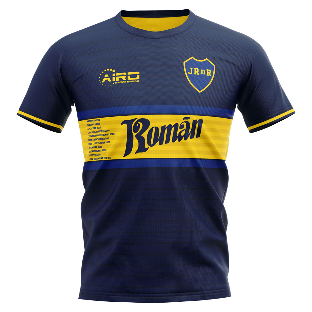 2024-2025 Boca Juniors Juan Roman Riquelme Concept Football Shirt