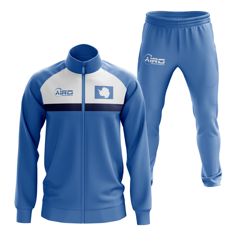 Antarctica Concept Football Tracksuit (Sky)